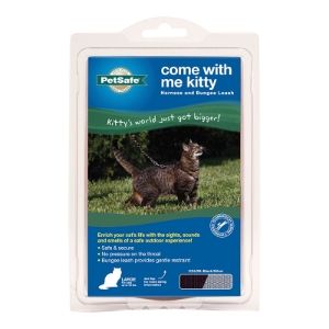 PetSafe Kitty Harness-Lrg Black