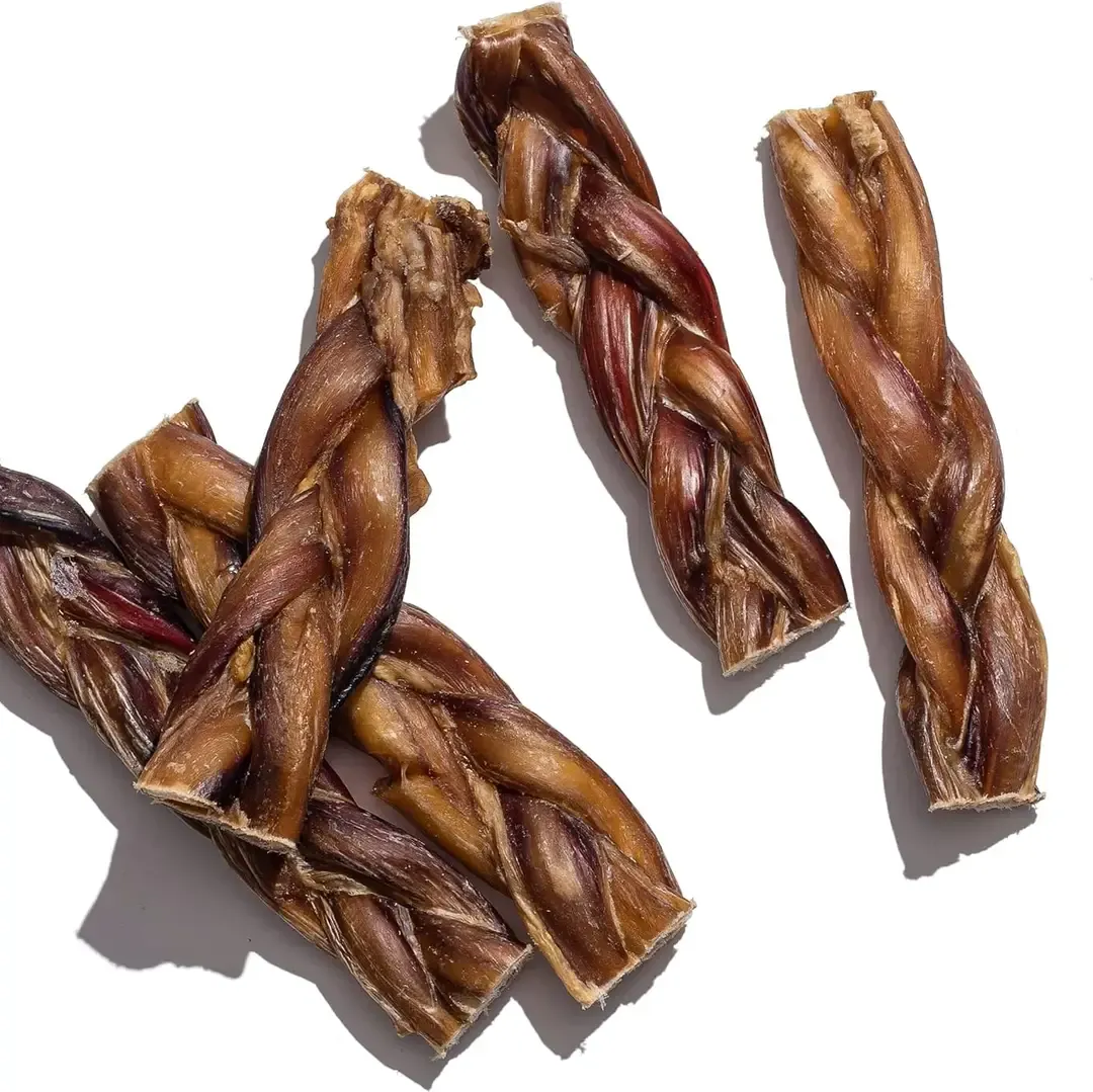 Braided Bully Sticks Wild Wolf 5-6" USA