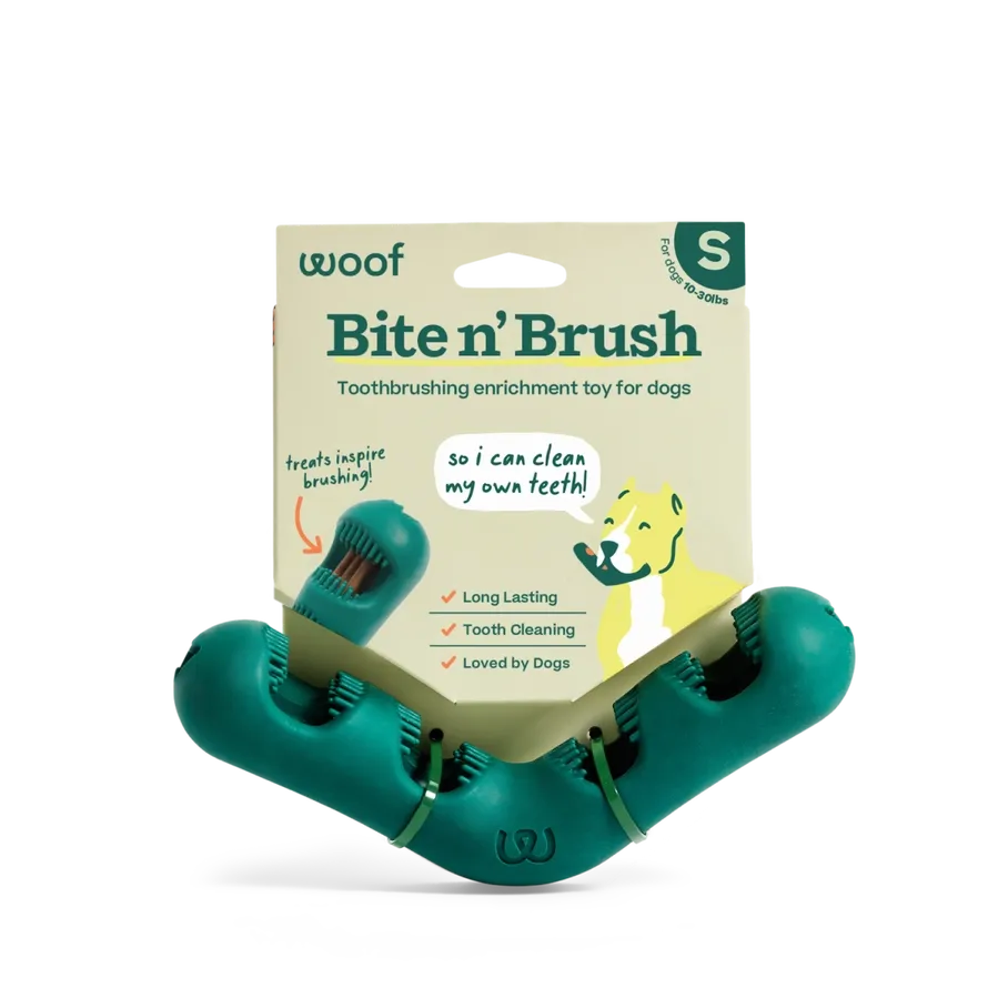 Woof The Bite n' Brush - Small