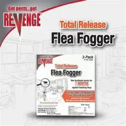 Total Release Flea Fogger 3pk