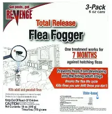 Total Release Flea Fogger 3pk