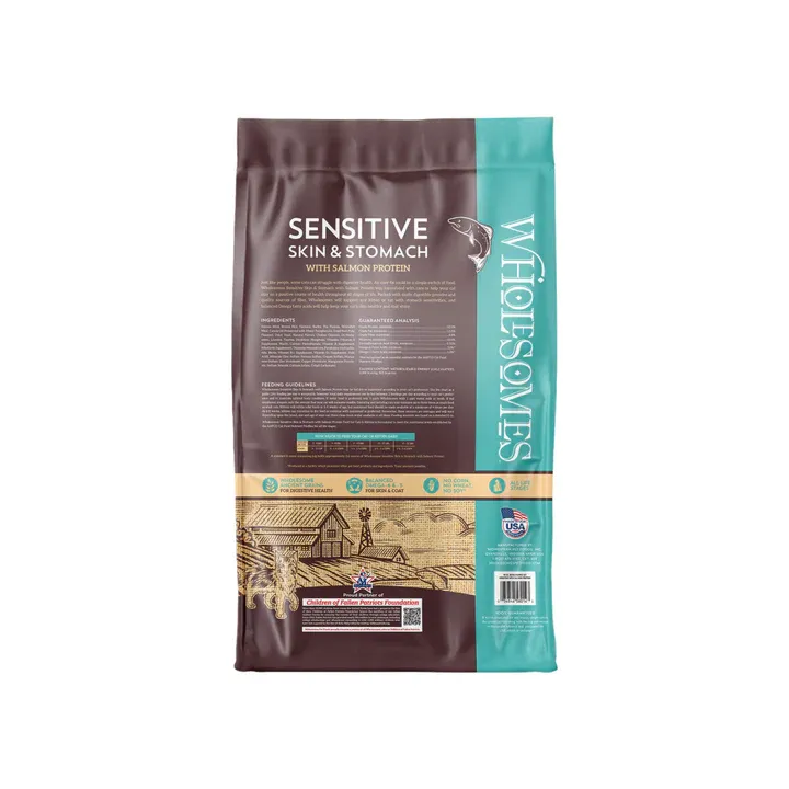 Wholesomes Sensitive Skin Salmon 10# Cat