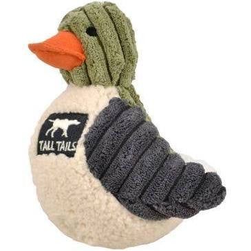 TALL TAILS SQUEAKER DUCK SAGE 5IN