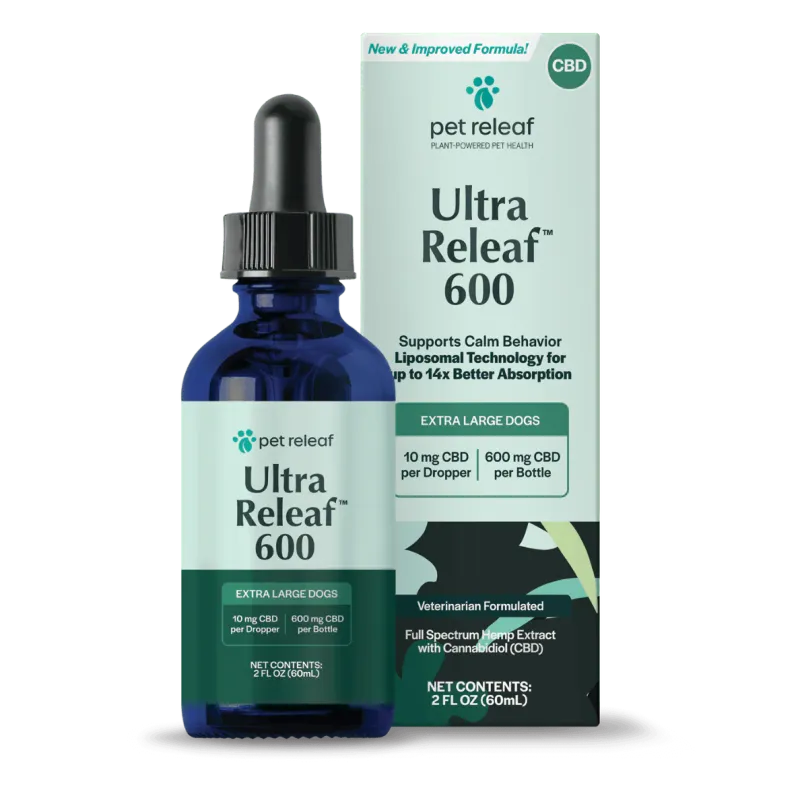 Pet Releaf Dog Supplement Ultra Releaf Dog Supplement Liposome 600 2 oz