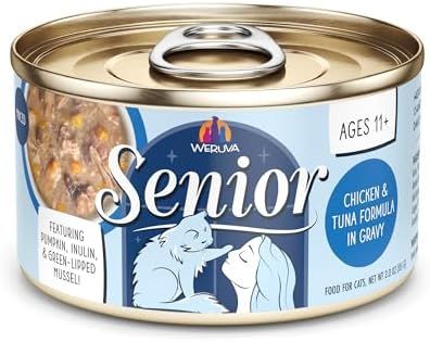 Weruva Senior Cat Chicken &amp; Tuna Can
