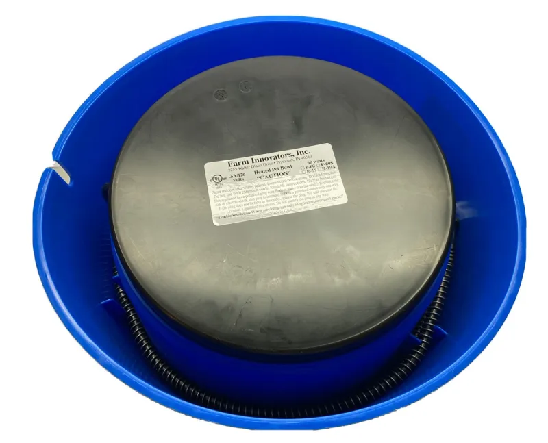 Round Heated Pet Bowl 60 Watt