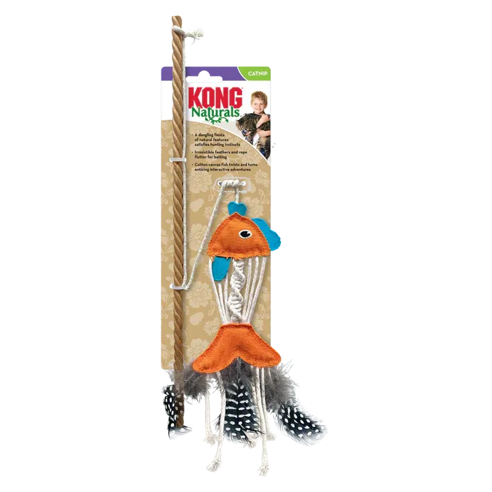 Kong Naturals Teaser Fish
