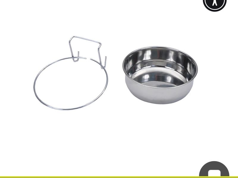 Stainless Steel Kennel Bowl 3 Cups