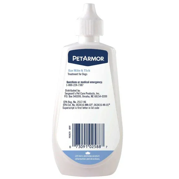 Pet Armor Ear Mite &amp; Tick