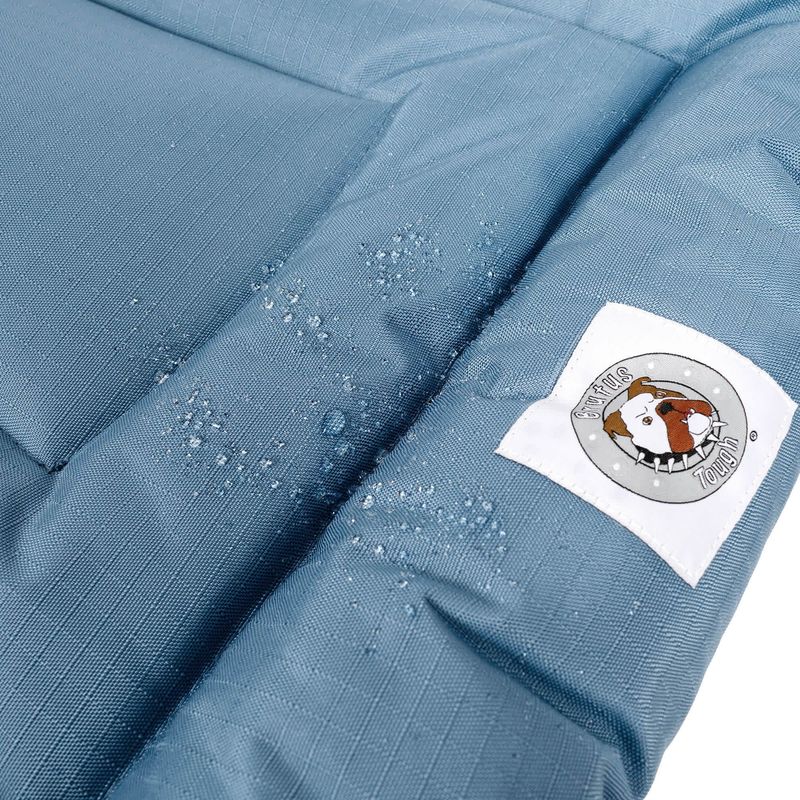 Brutus Tough Chew Resistant Comfort Cushion - Blue Medium Thicker