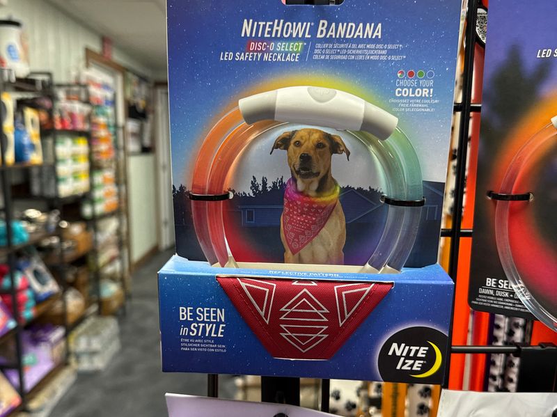 NiteIze NiteHowl Bandana Rechargeable LED Safety Necklace