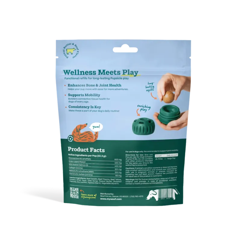 WOOF Joint Health Wellness Pops - Extra Large