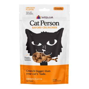 CAT PERSON CRUNCIES CHICKEN