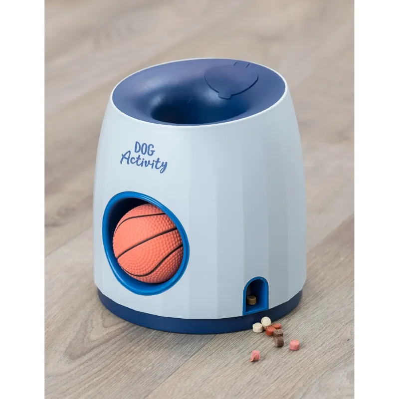 Trixie Ball &amp; Treat Dog Enrichment Toy, Advanced Level 3 Dog Puzzle, Interactive Treat Game