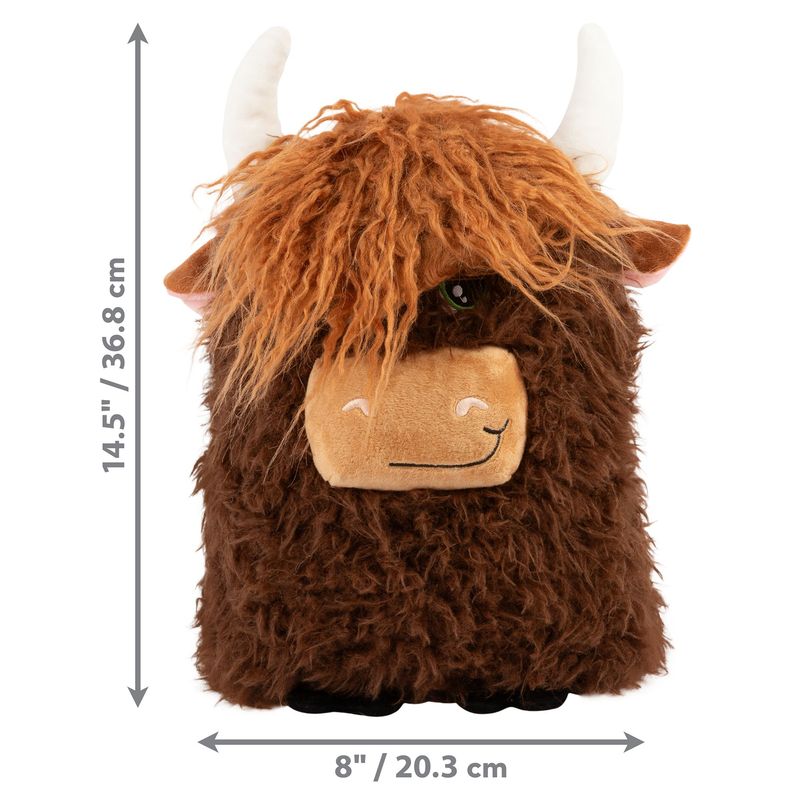 KONG DOG COMFORT HIGHLAND COW XLG