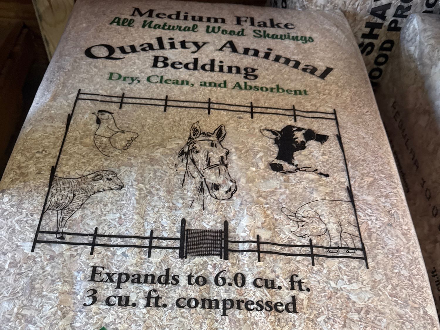 VP Medium Flake Bedding