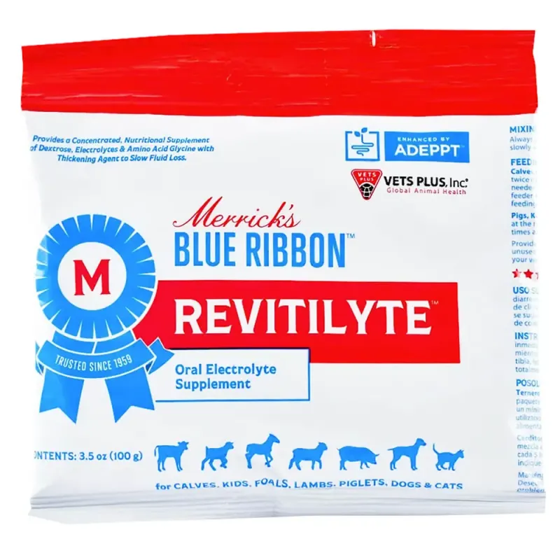 Merrick's Blue Ribbon Revitilyte Oral Electrolyte Supplement- Multi Species