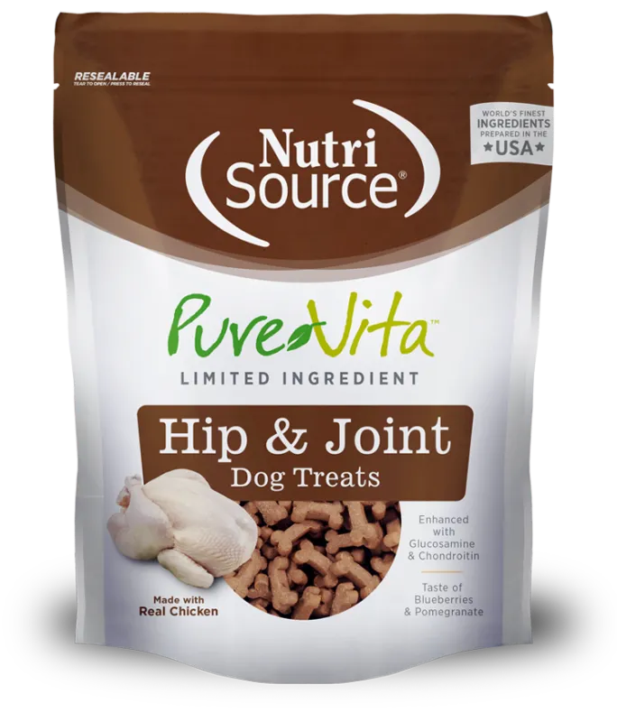 NutriSource PureVita Hip &amp; Joint Dog Treat