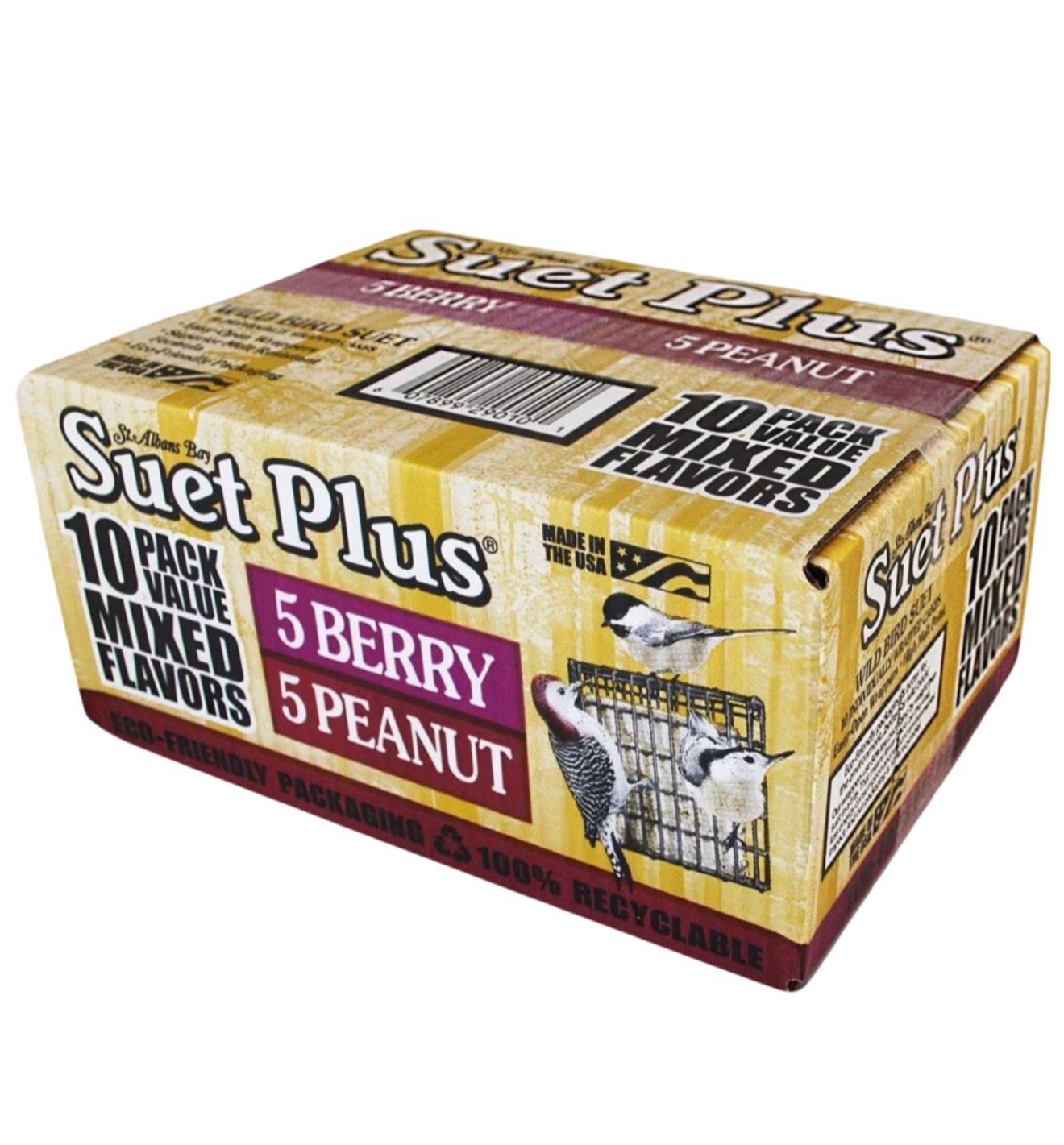 Suet Plus Mixed Peanut &amp; Berry Value Pack