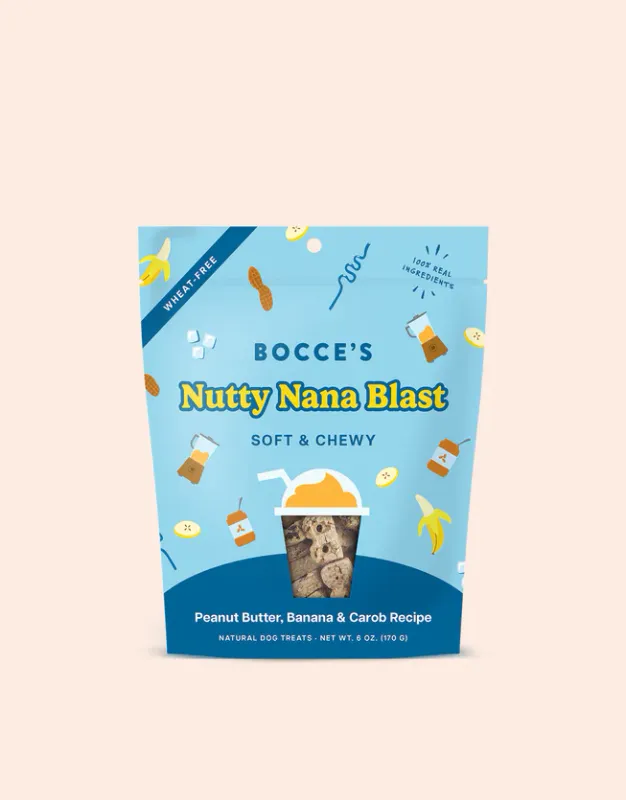 Bocce's Bakery Nutty Nana Blast Soft &amp; Chewy 6oz