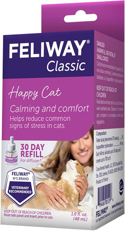 Feliway Classic Cat Calming Pheromone 30 Day Refill