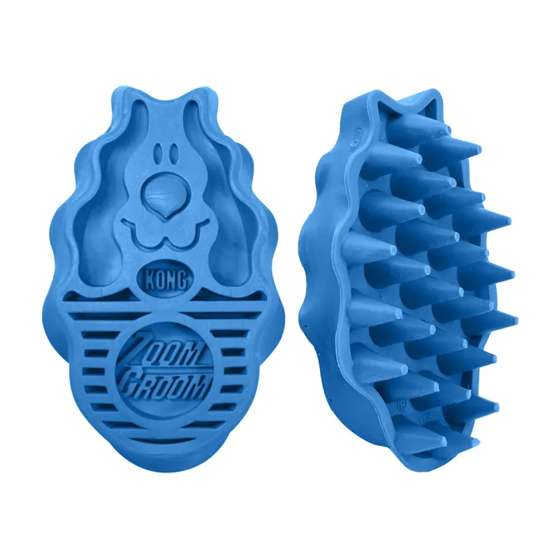 KONG ZoomGroom Boysenberry Brush Lrg