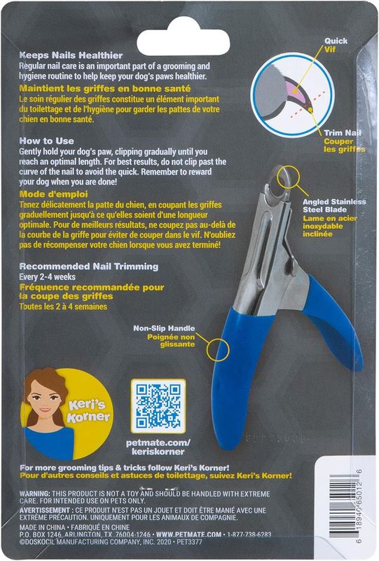 JW Dog Grip Soft Guillotine Nail Trimmer