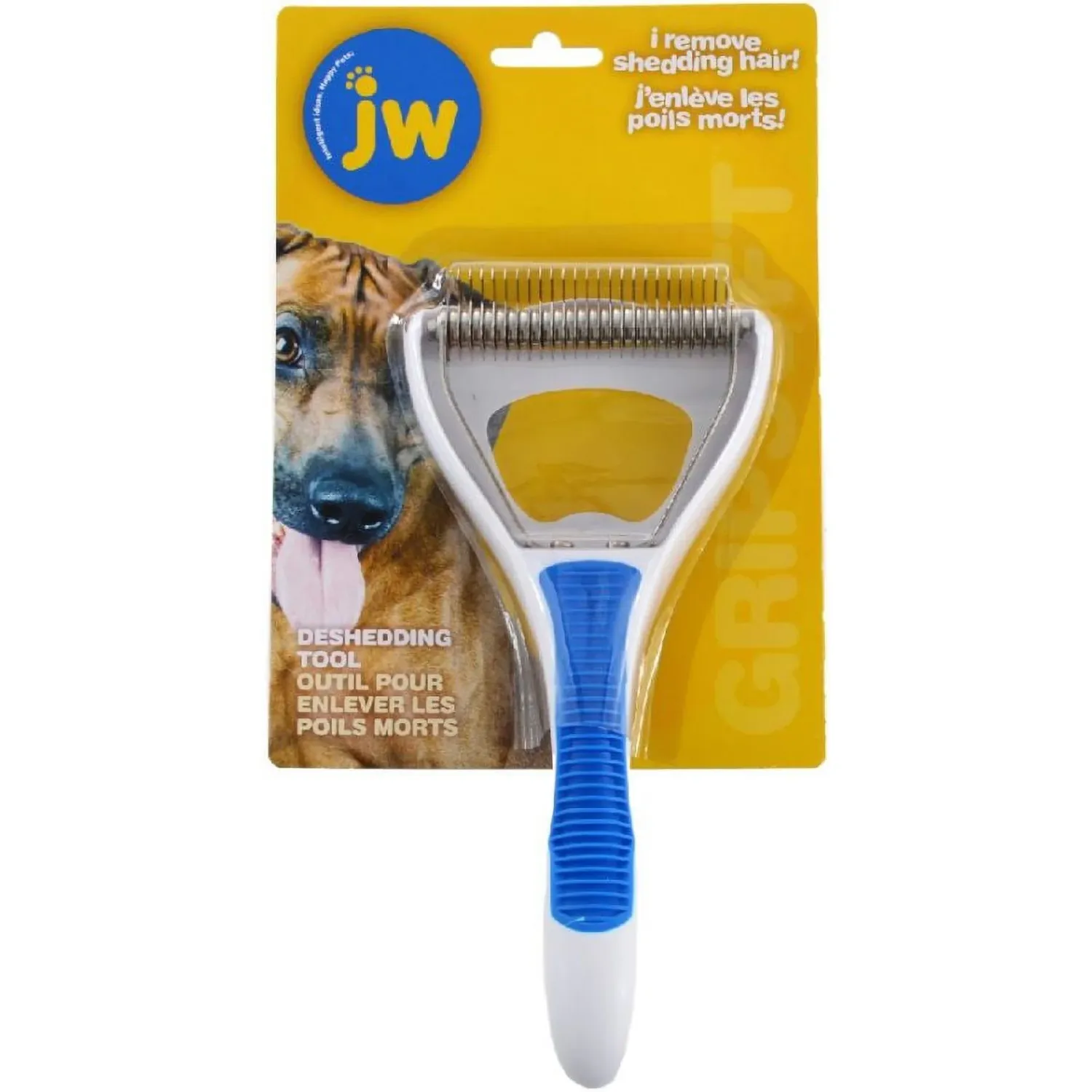 JW DOG GRIP SOFT DESHEDDING TOOL