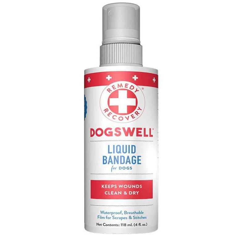 Dogswell Remedy+Recovery Liquid Bandage For Dogs, 4 fl. oz.