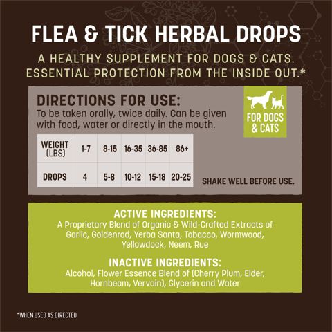 EARTH ANIMAL FLEA &amp; TICK REMEDY 2OZ