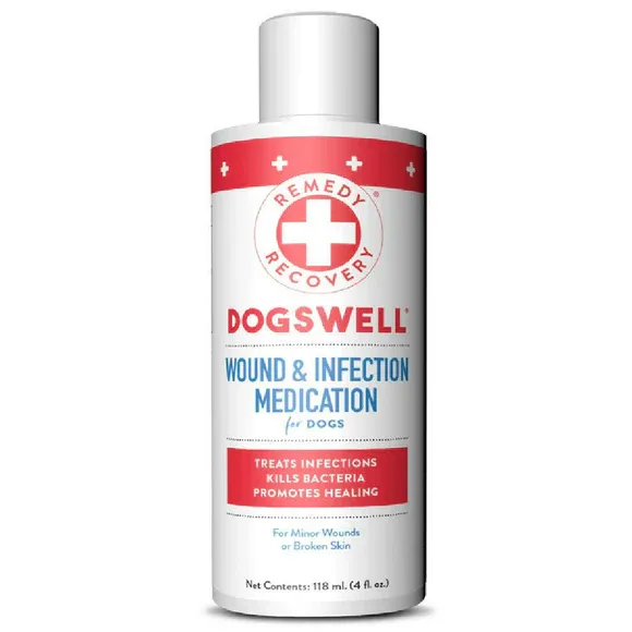 Dogswell Remedy+Recovery Wound &amp; Infection Lotion for Dogs, 4-oz bottle