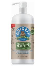 GRIZZLY DOG &amp; CAT ALGAL OIL PLUS 16OZ