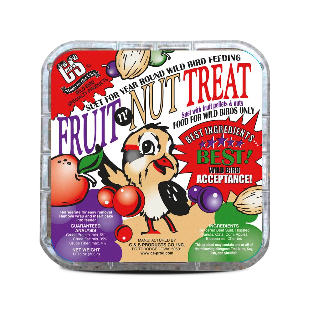 C &amp; S Fruit &amp; Nut Treat Suet