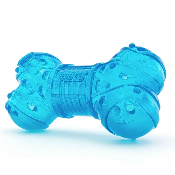 GURU Pet Company No Begging! Bone Treat-Dispensing Dog Chew Toy Medium