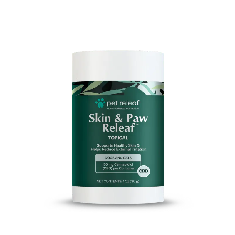 Pet Releaf Skin and Paw Releaf Topical CBD