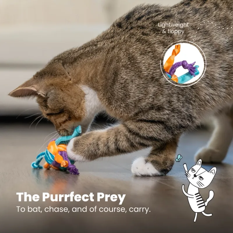 Catstages Tons of Tails Dental Catnip Cat Toys