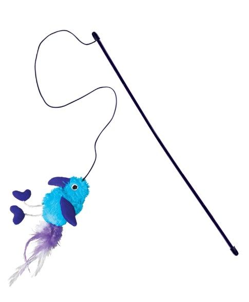 KONG Teaser Feather Assorted Cat