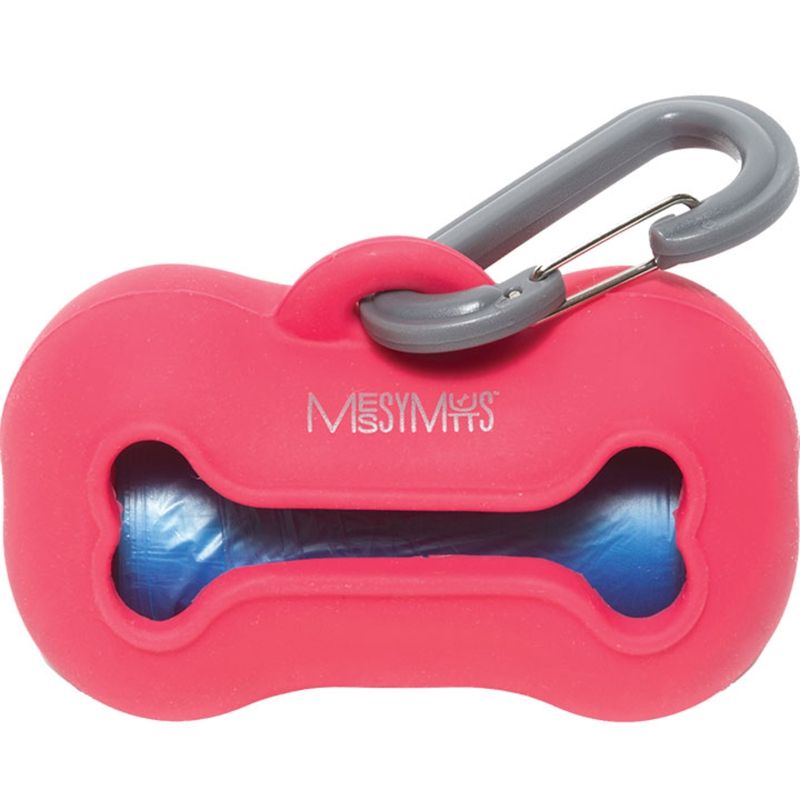 Messy Mutts Waste Bag Holder Watermelon