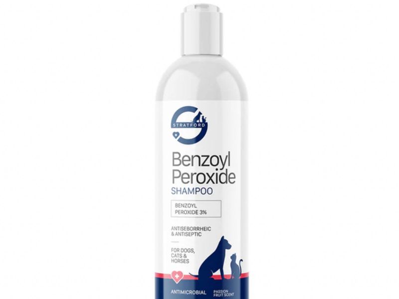 Stratford Benzoyl Peroxide 3% Antiseborrheic &amp; Antiseptic Shampoo (12 oz)
