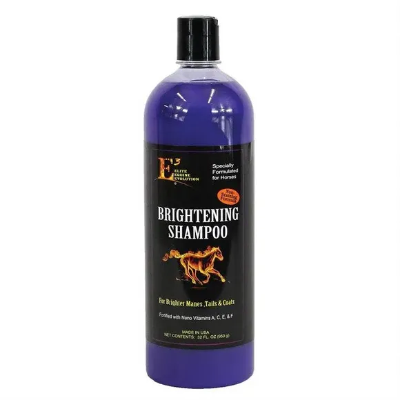 E3 Elite Equine Evolution Brightening Shampoo 32oz.