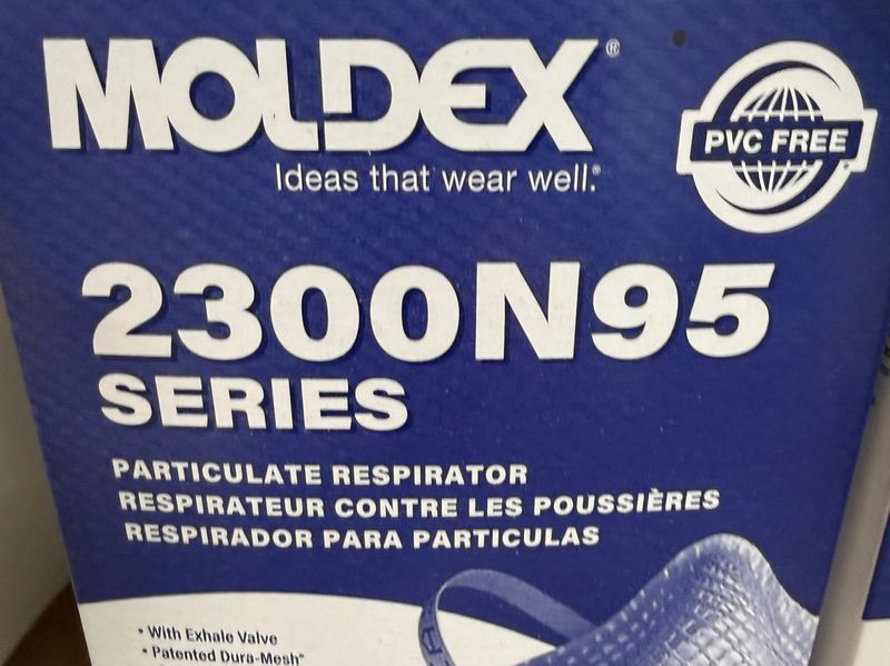 MOLDEX 2300N95 DUST MASK Box-10