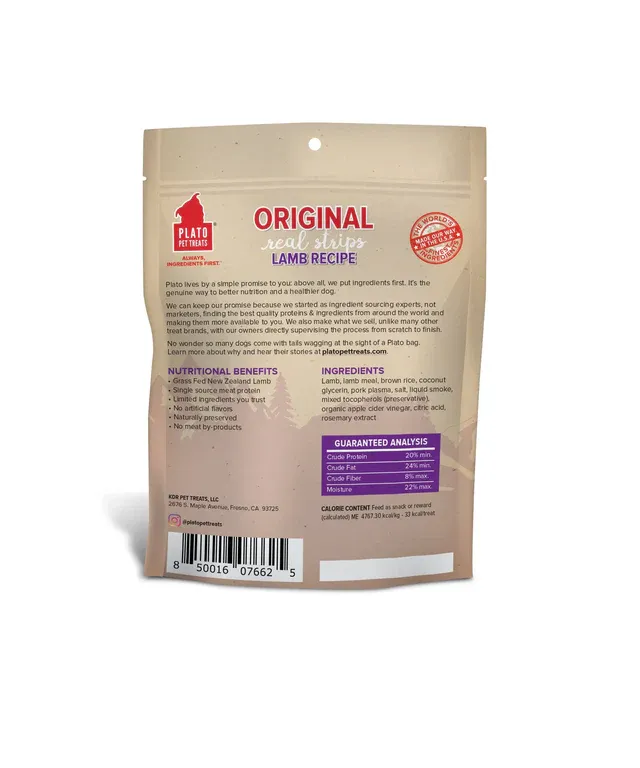PLATO LAMB STRIPS 6OZ