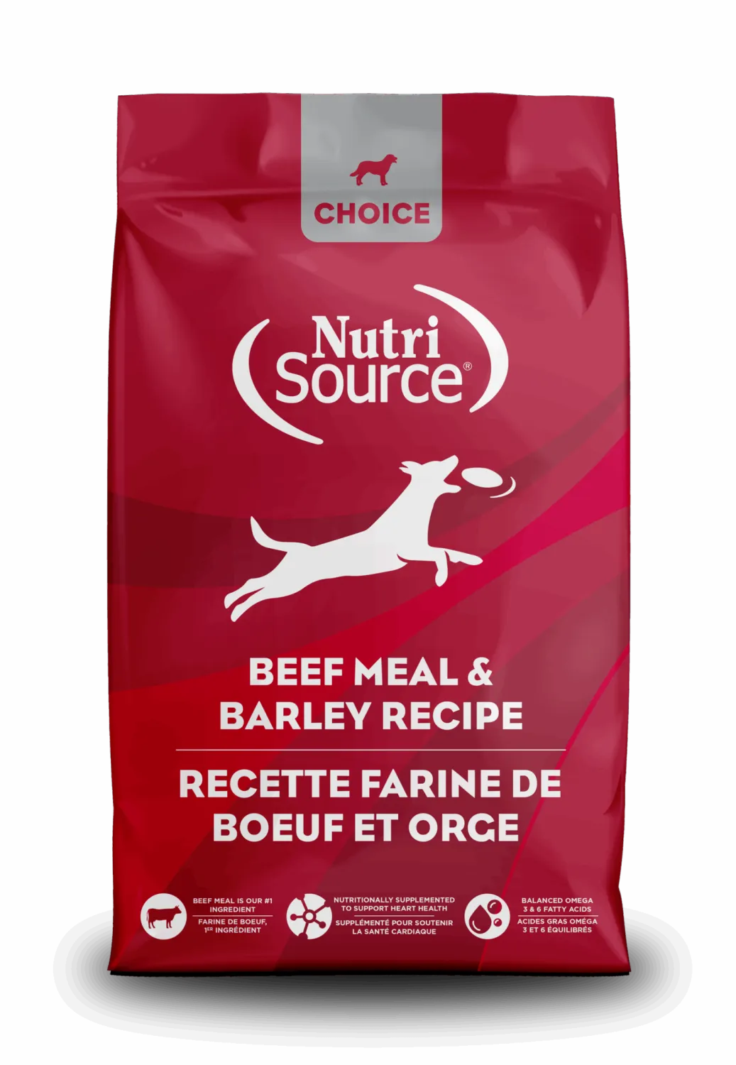NutriSource Choice 5# Beef Meal &amp; Barley