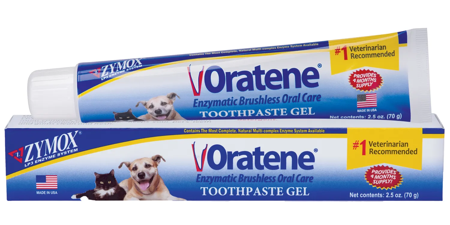 ZYMOX ORATENE BRUSHLESS TOOTHPASTE 2.5OZ