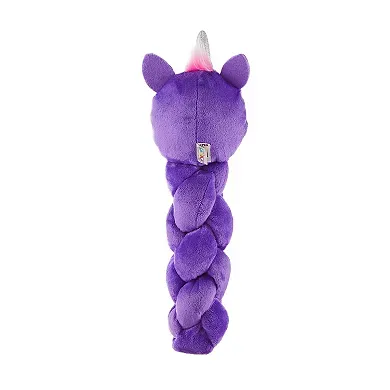 NO Twistiez Unicorn TNT Interactive Plush Dog Toy Purple Large