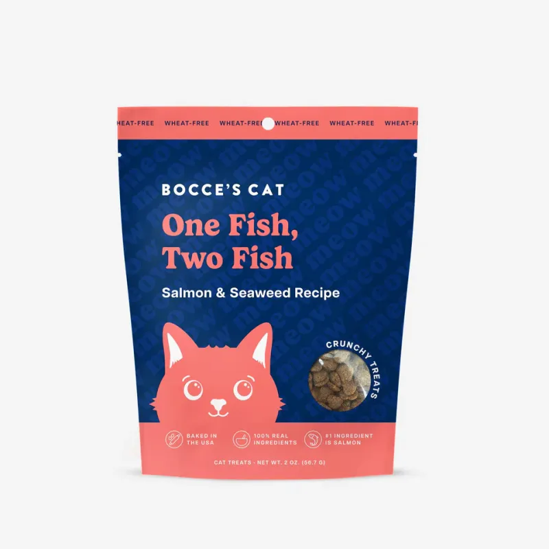 Bocce's Bakery One Fish, Two Fish Salmon Cat Treats