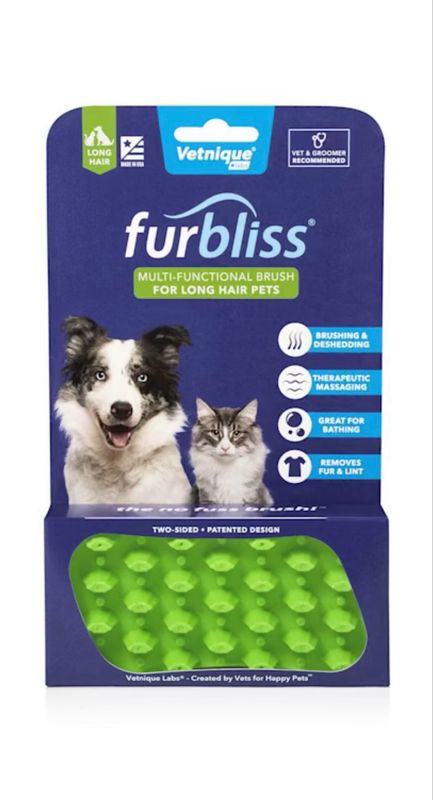 Furbliss Brush Blue Small Pets with Short Hair