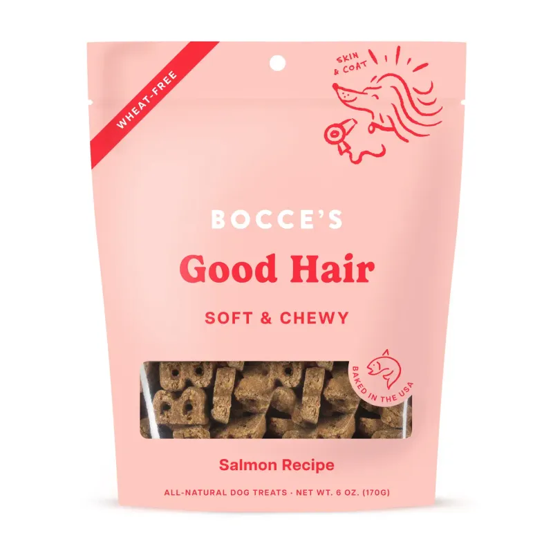 Bocce's Bakery Dailies Good Hair Soft &amp; Chewy Dog Treats 6oz