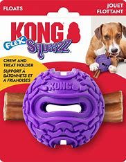 KONG Dog Squeeze Flex Ball Med/Lrg