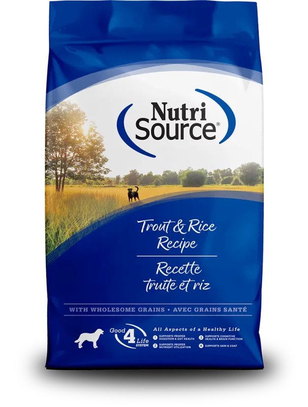 NutriSource 4# Trout &amp; Rice
